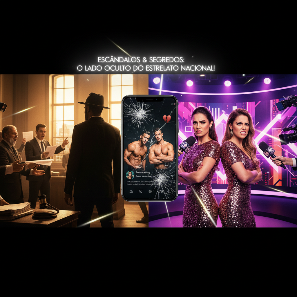 Escândalos e Segredos: O Lado Oculto do Estrelato Nacional!