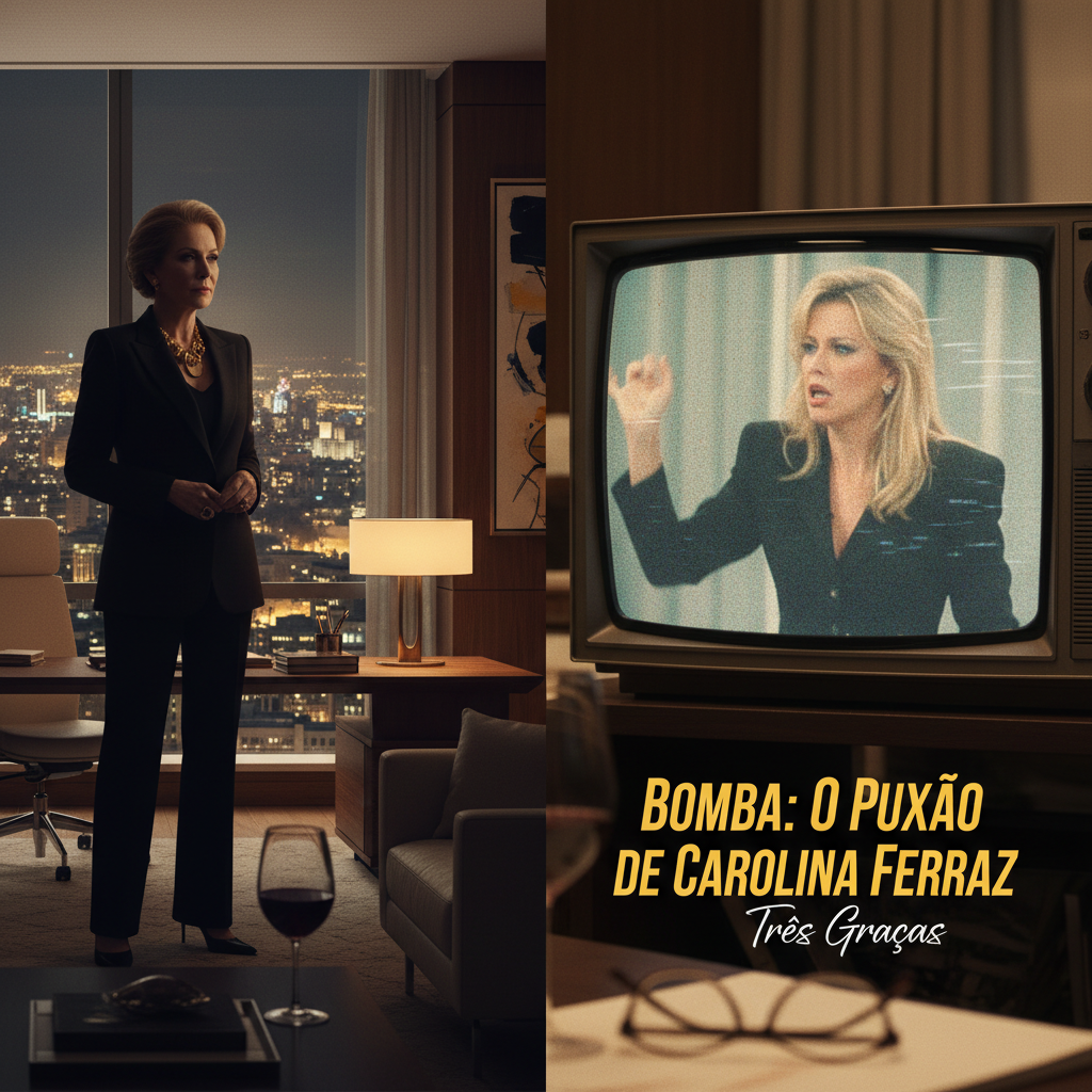 Bomba: O Puxão de Carolina Ferraz e a Virada em ‘Três Graças’!