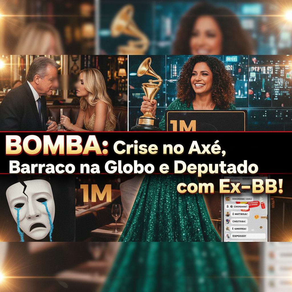 BOMBA: Crise no Ax&eacute;, Barraco na Globo e Deputado com Ex-BBB!